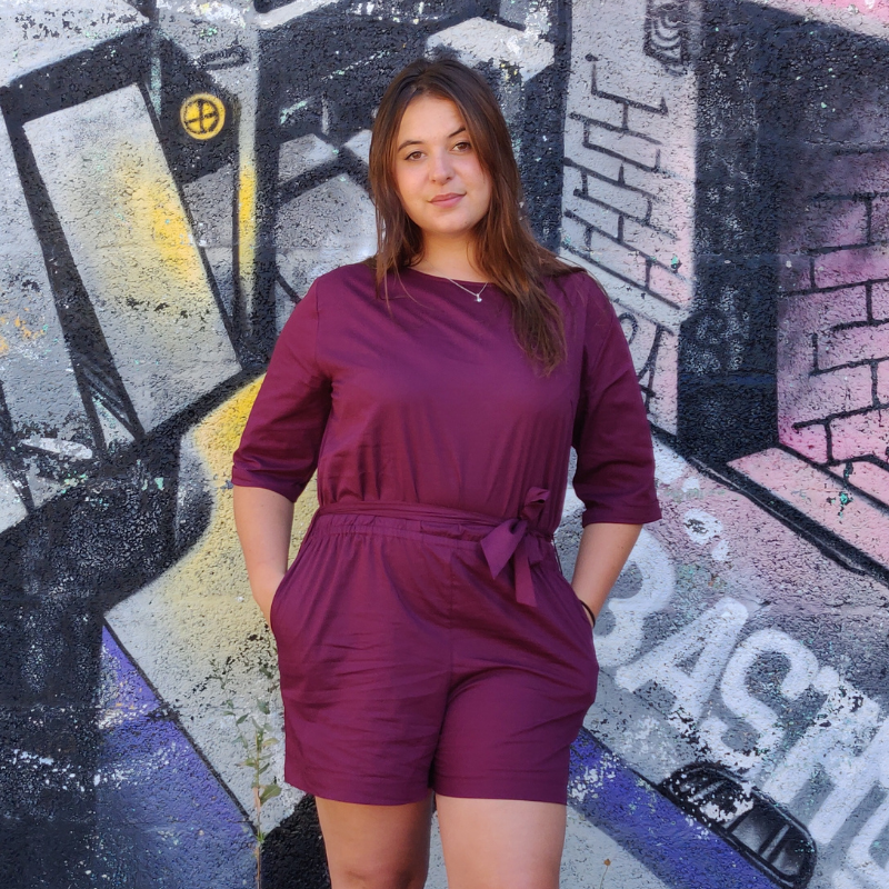 Ludis Combishort Femme Grenade