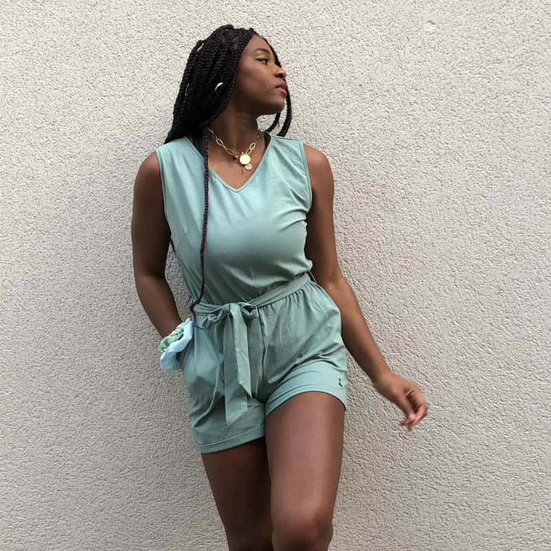 Ludis Combishort Pour Femme Vert Menthe