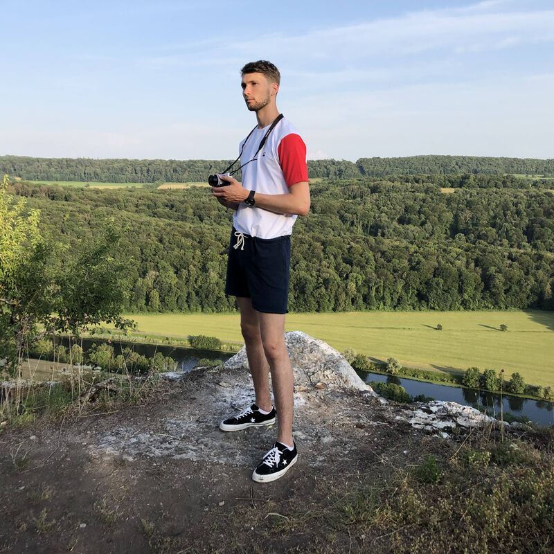 Combishort Homme Bleu Blanc Rouge
