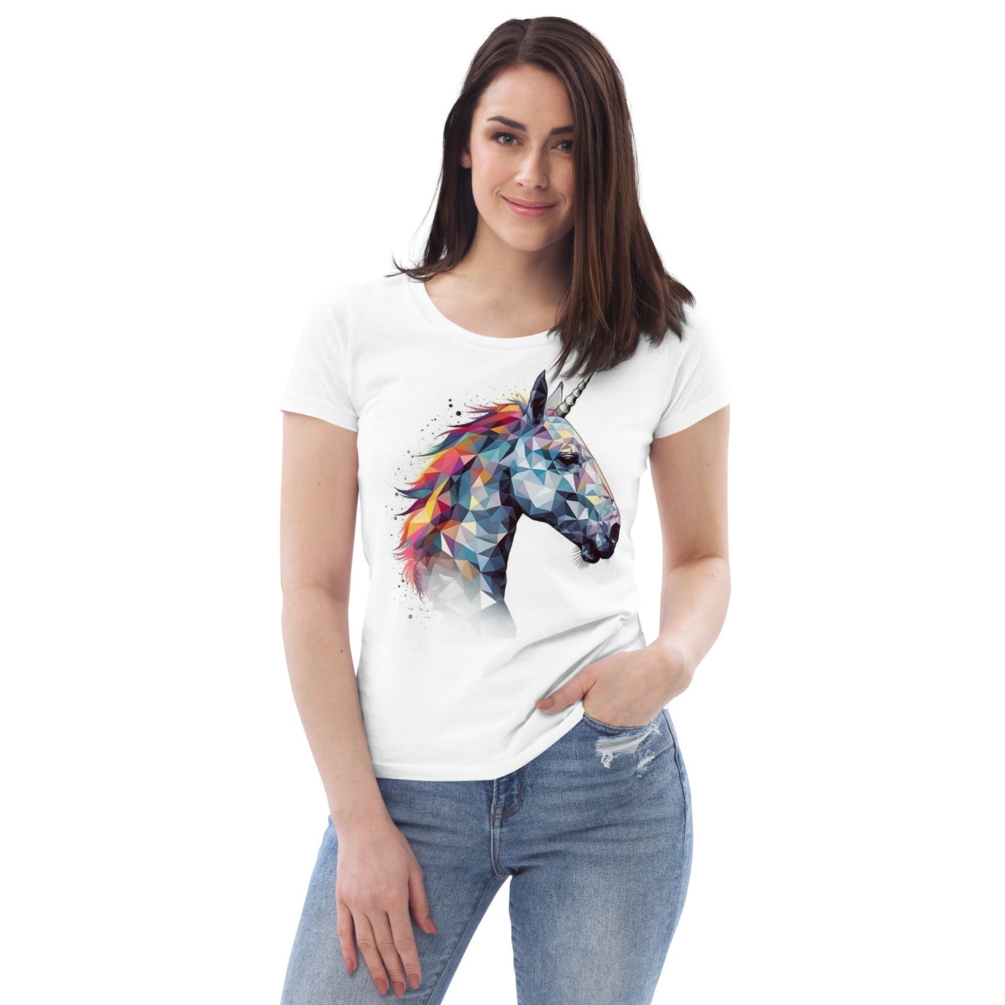 T-Shirt Licorne Cubisme