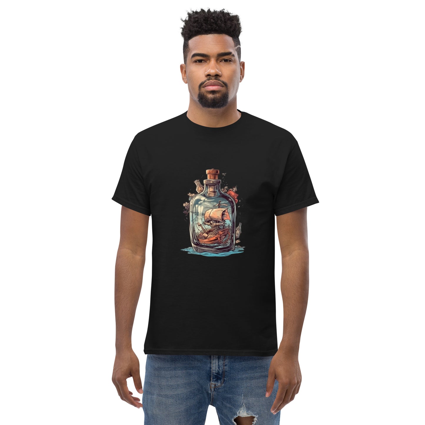 T-Shirt Pirate Bouteille