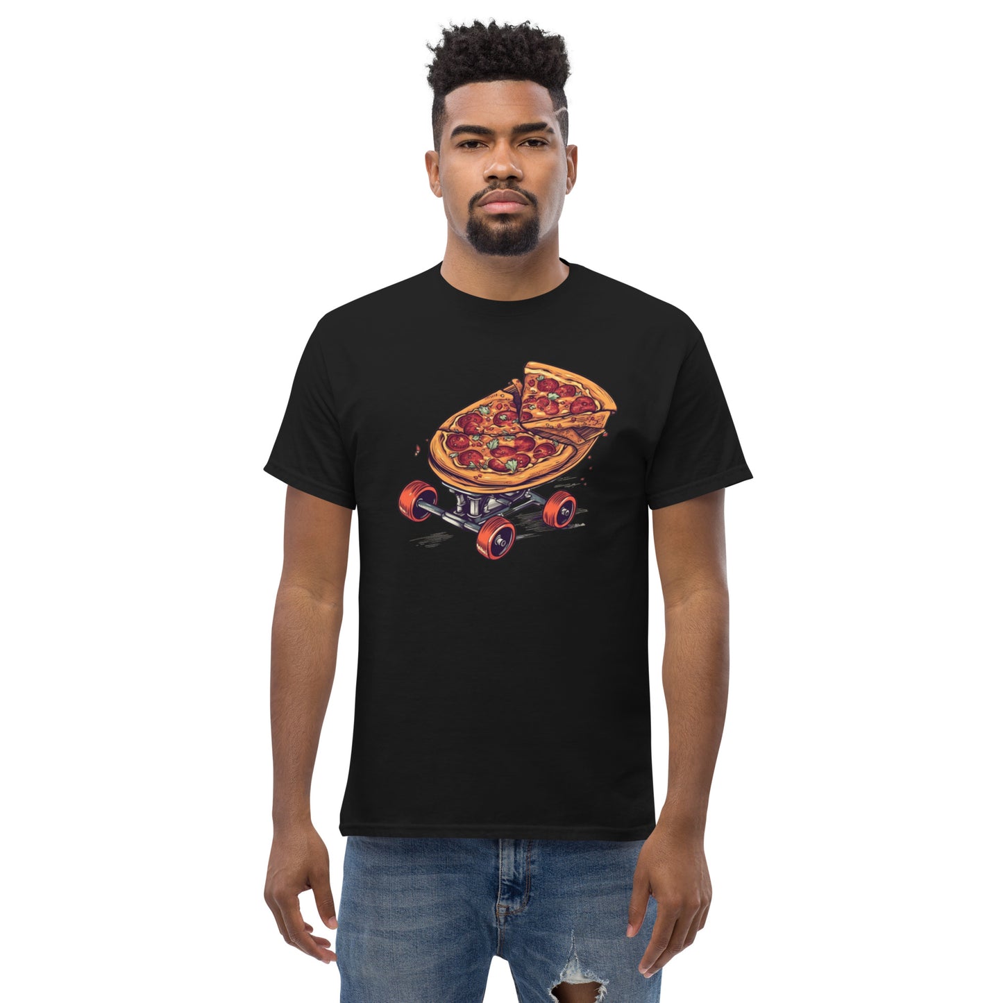 T-Shirt Pizza Skate