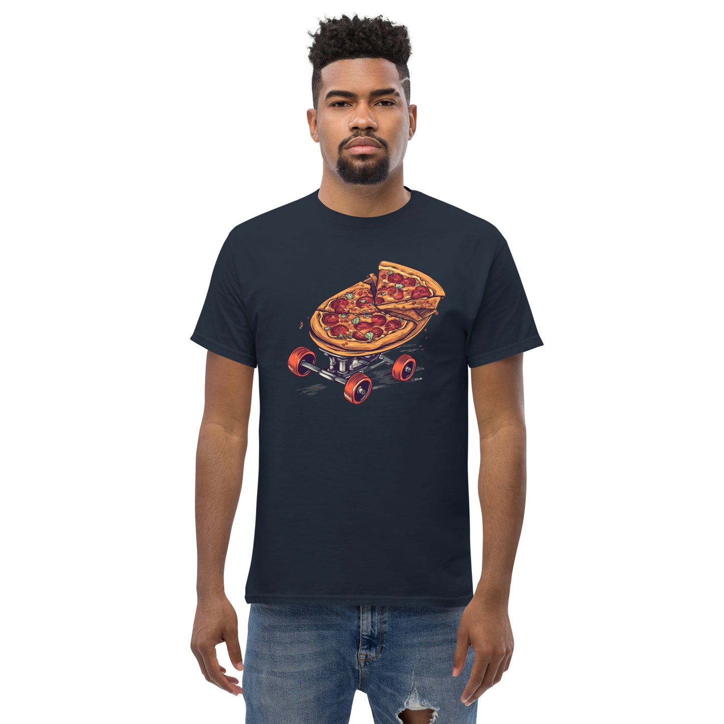 T-Shirt Pizza Skate
