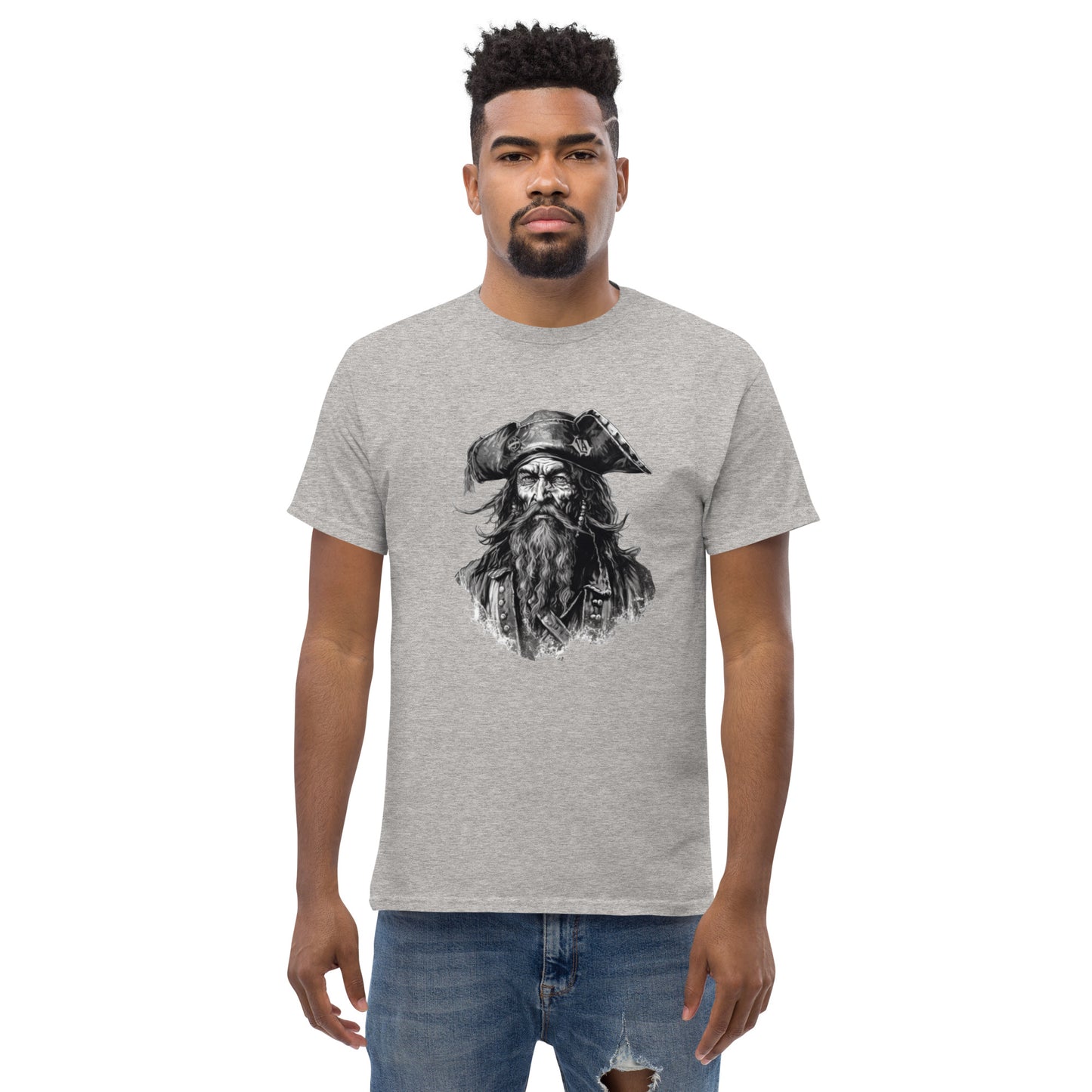 T-Shirt Pirate Barbe Noire