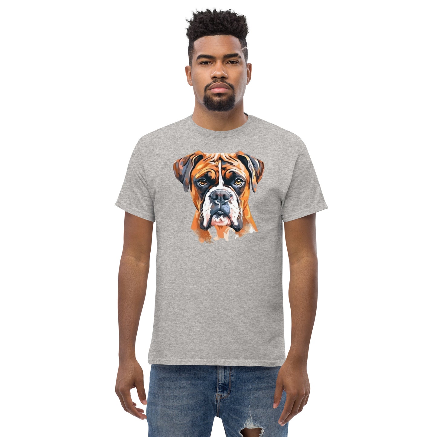 T-Shirt Chien Boxer