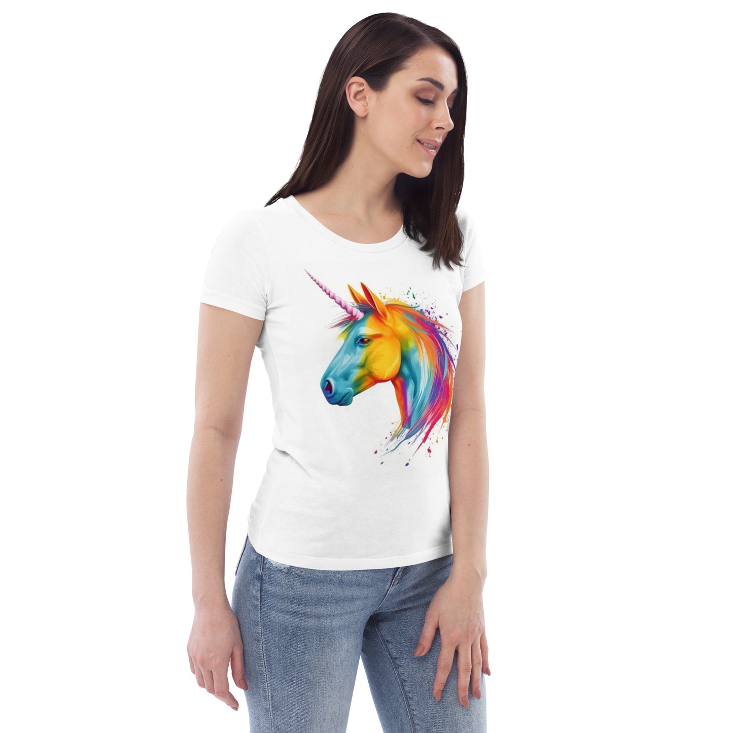 T-Shirt Licorne Arc-en-ciel