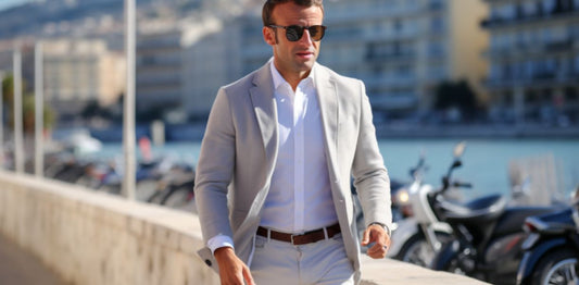 Macron à Marseille : Le surprenant secret du style chic et décontracté de Macron dévoilé !