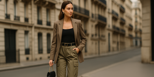 pantalon-cargo-femme-élégante