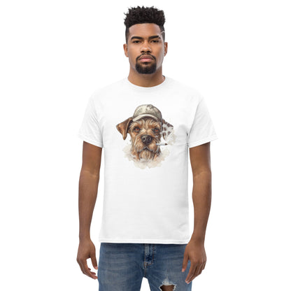 T-Shirt Chien Qui Fume