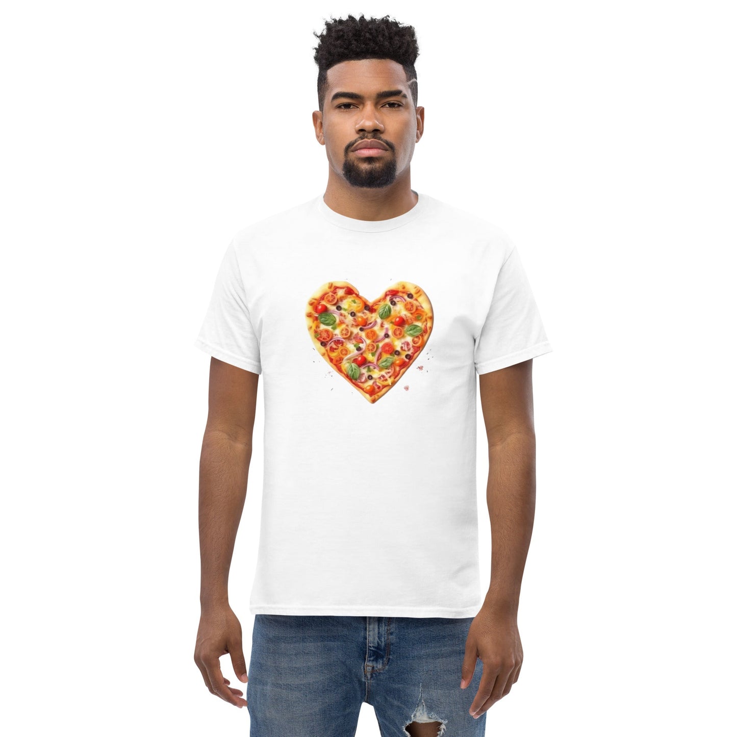 T-Shirt Pizza Coeur