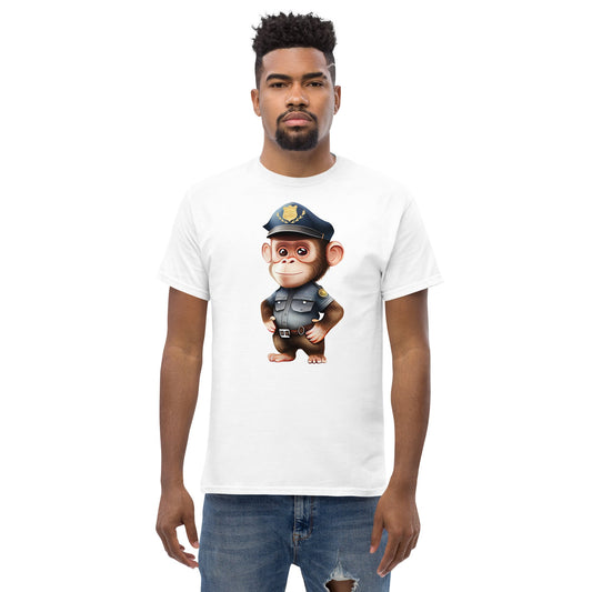 T-Shirt Singe Policier