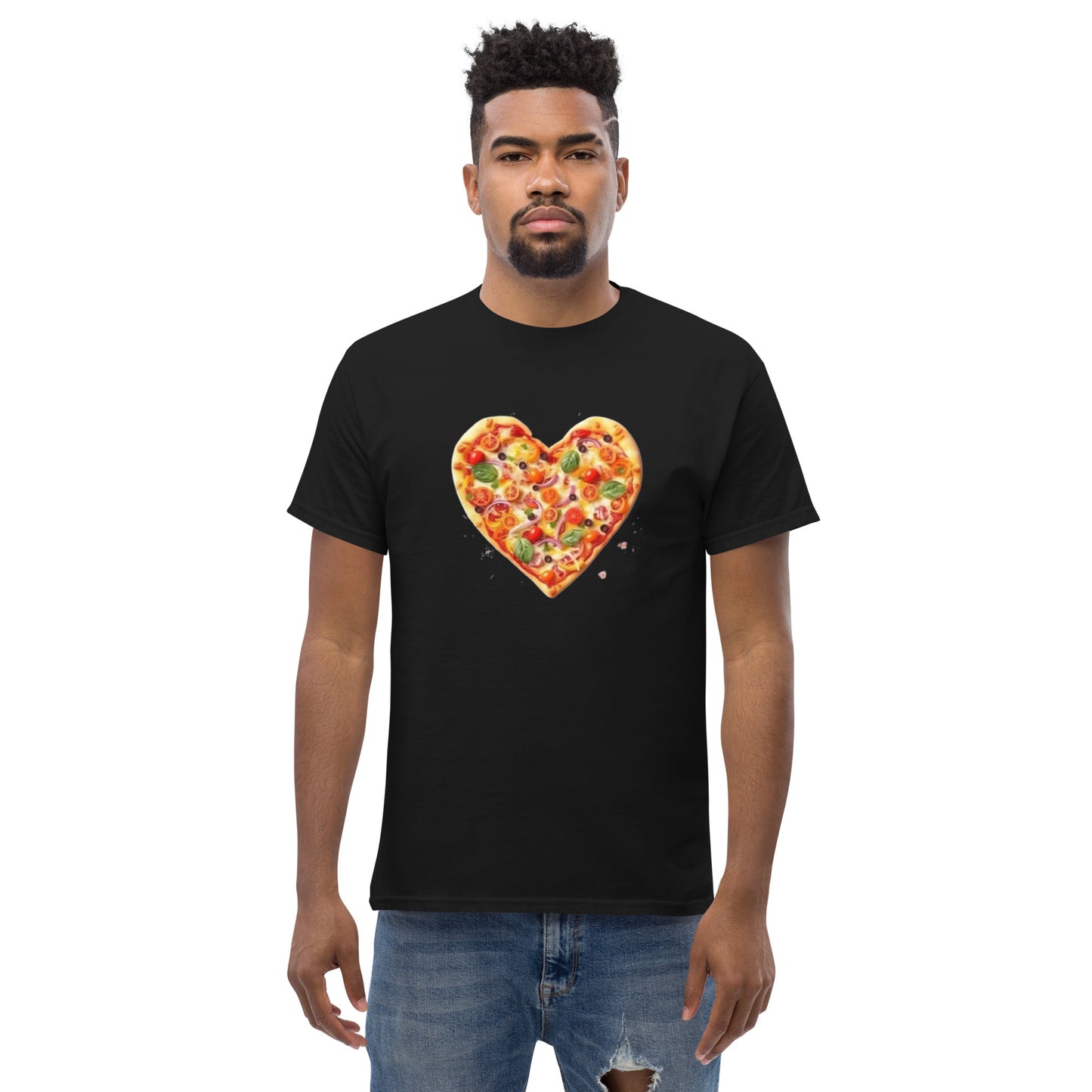 T-Shirt Pizza Coeur