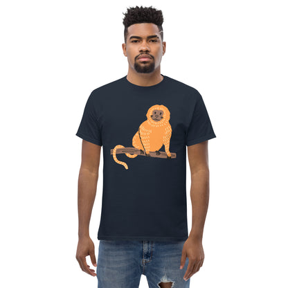 T-Shirt Singe Tamarin Doré