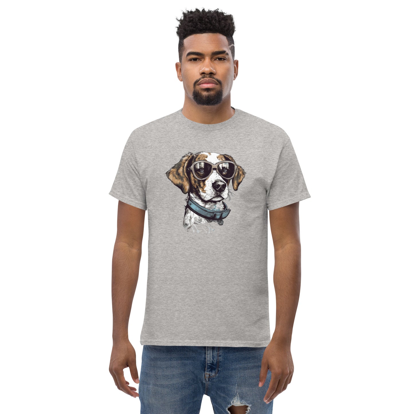 T-Shirt Chien Vintage