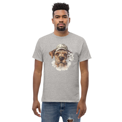 T-Shirt Chien Qui Fume