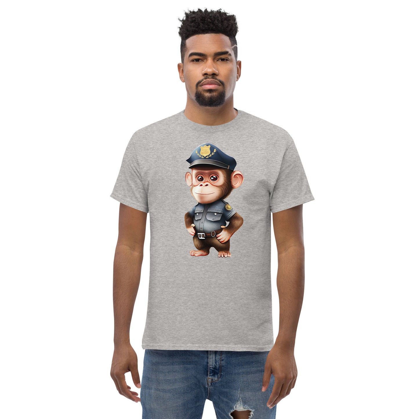 T-Shirt Singe Policier