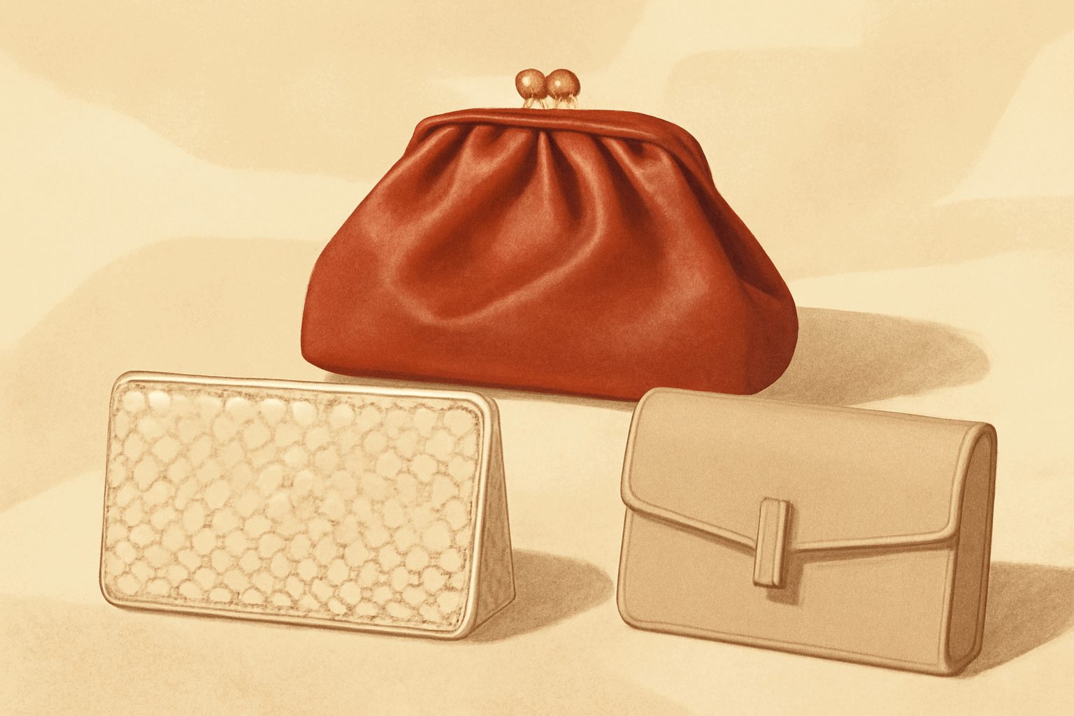 Pochettes de soirée : le must-have estival inspiré des années 90