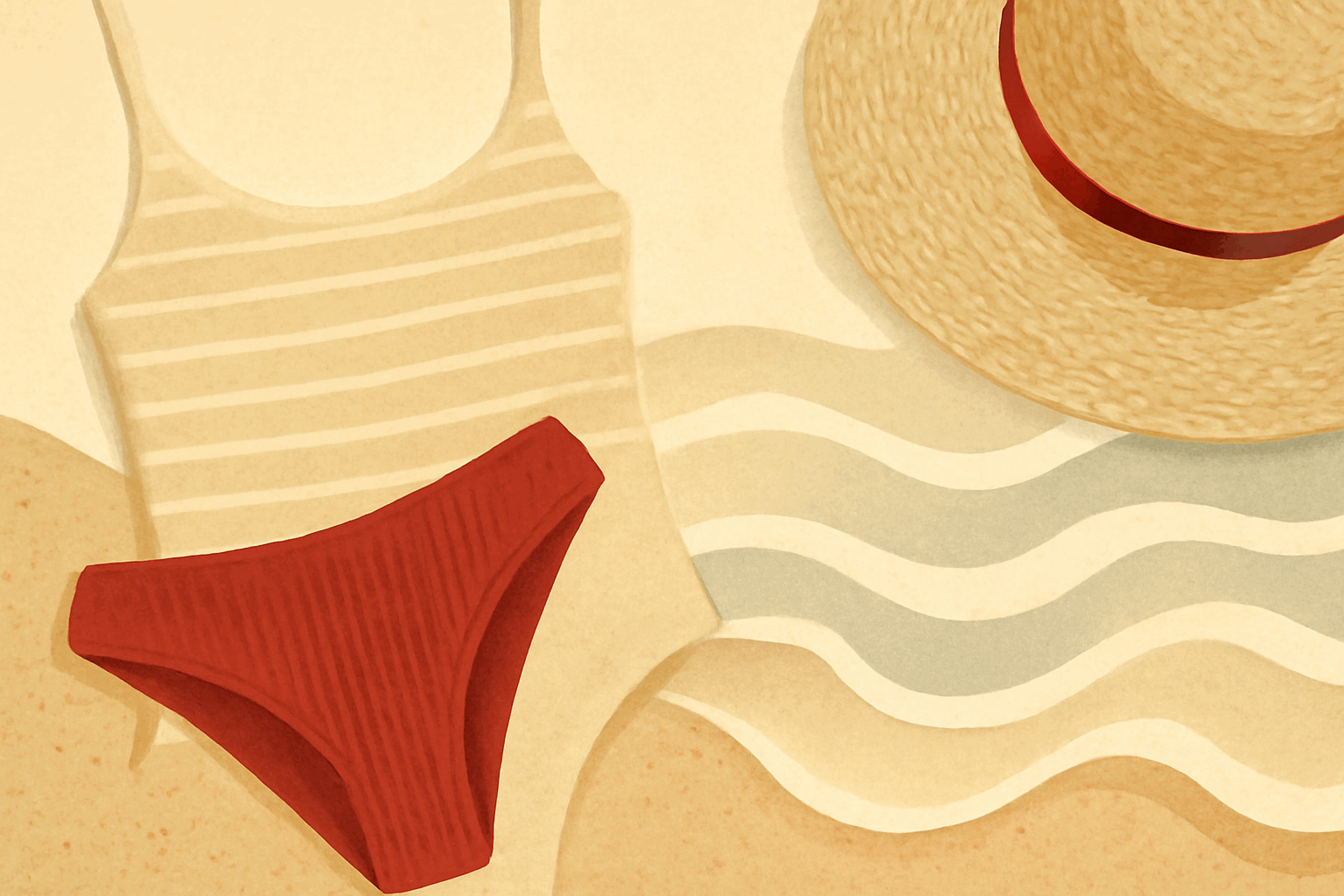 L&rsquo;évolution des symboles de plage et notre rapport à la pudeur