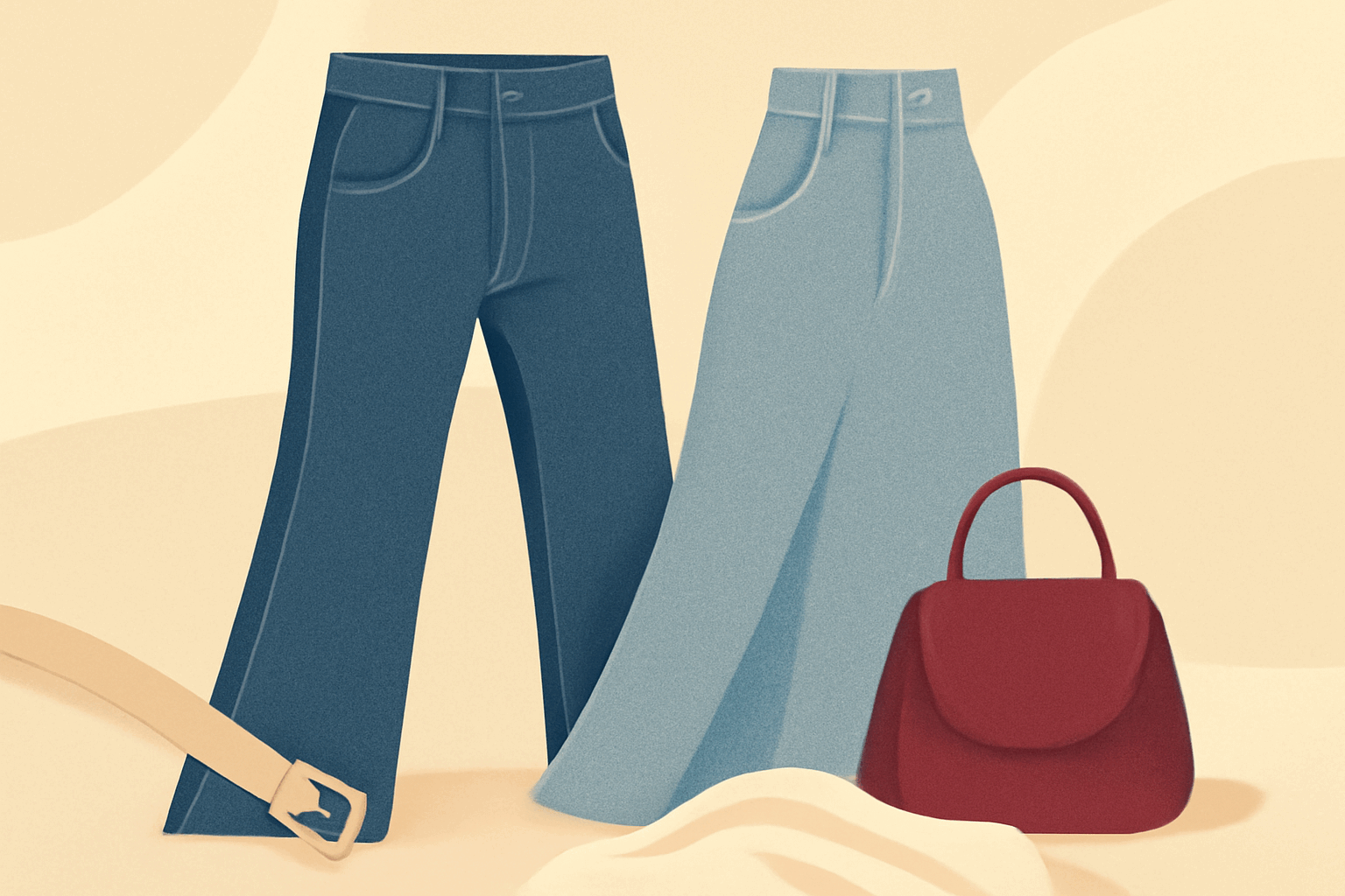 La fin du slim : un nouveau jean pour une silhouette renouvelée