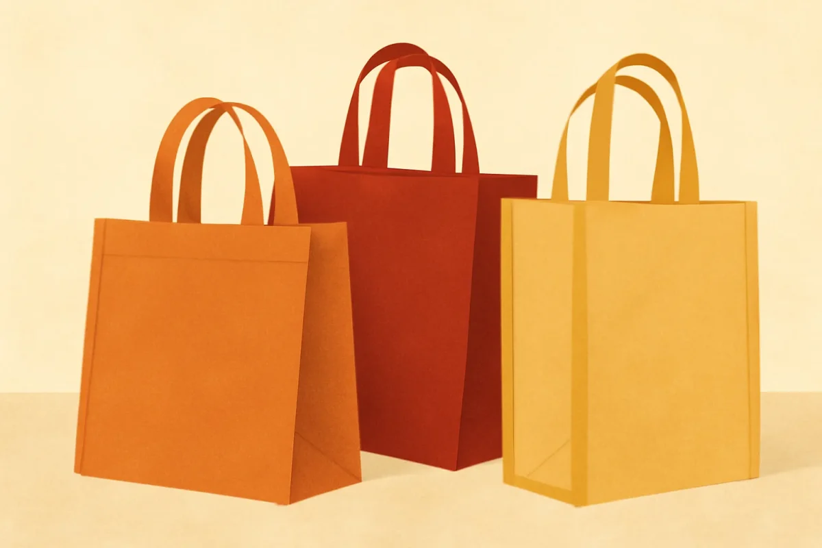 Le cabas de supermarché : le nouvel accessoire prisé des modeuses