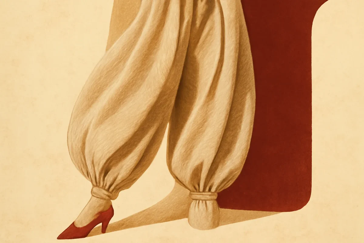 Le pantalon ballon : tendance mode estivale en forte hausse