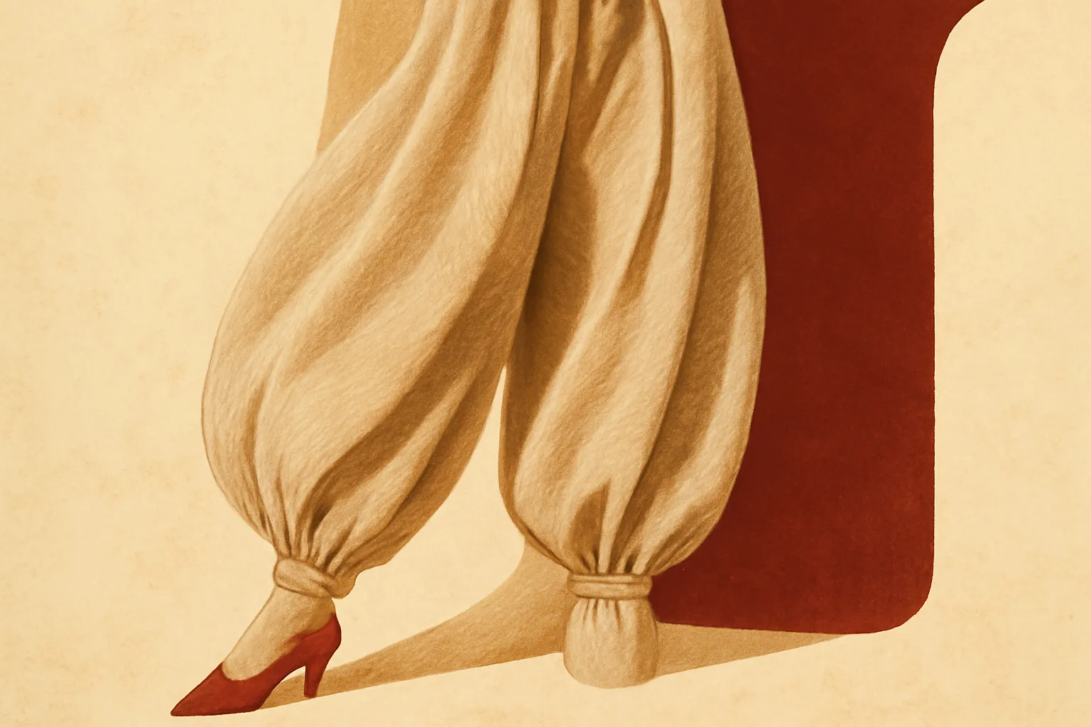 Le pantalon ballon : tendance mode estivale en forte hausse