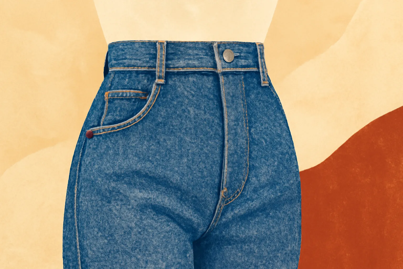 Le retour d&rsquo;une coupe de jean vintage pour allonger les jambes