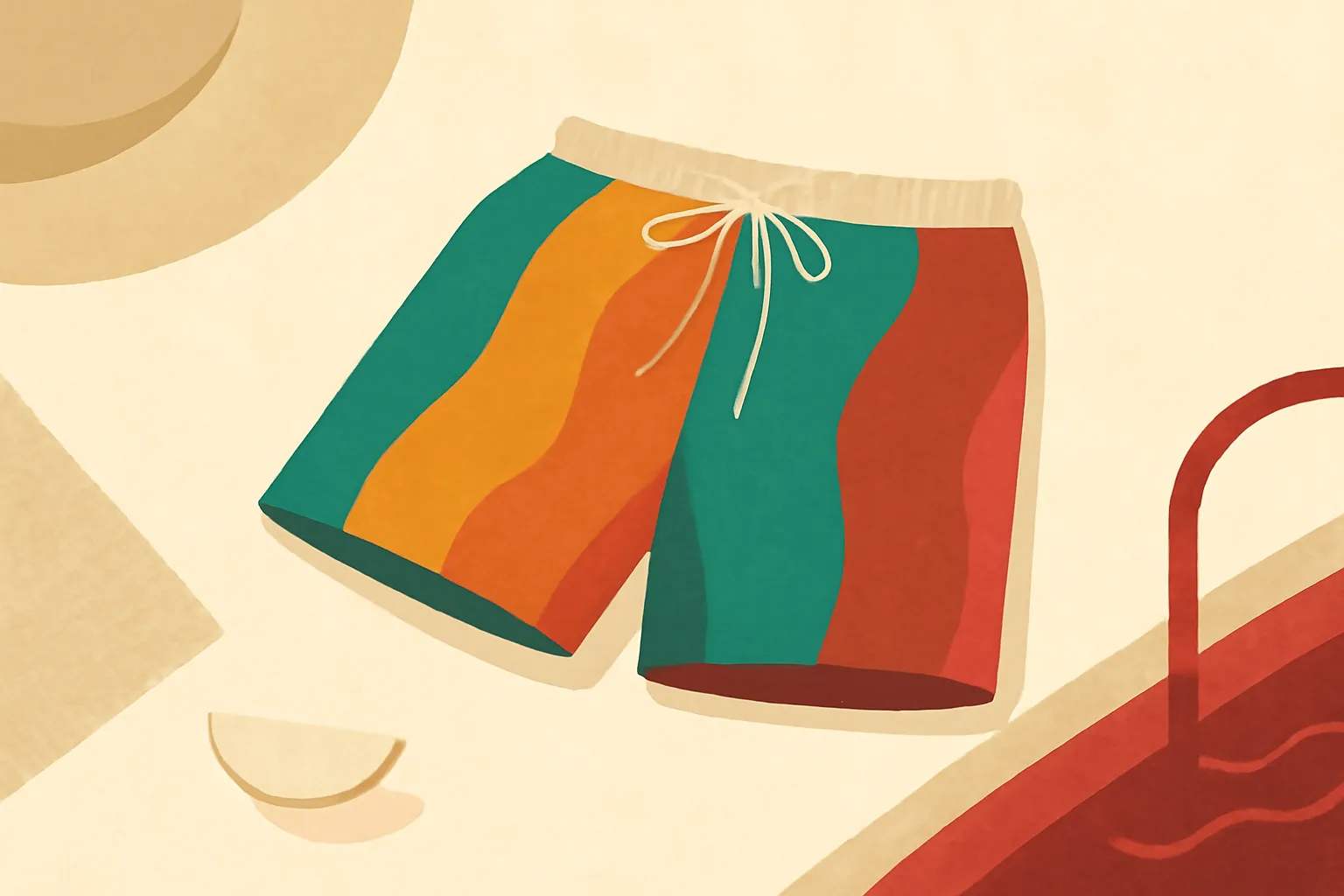 Le short de bain : une pièce tendance du vestiaire estival