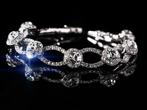 Bijou de cheville en diamants, tendance mode elegante