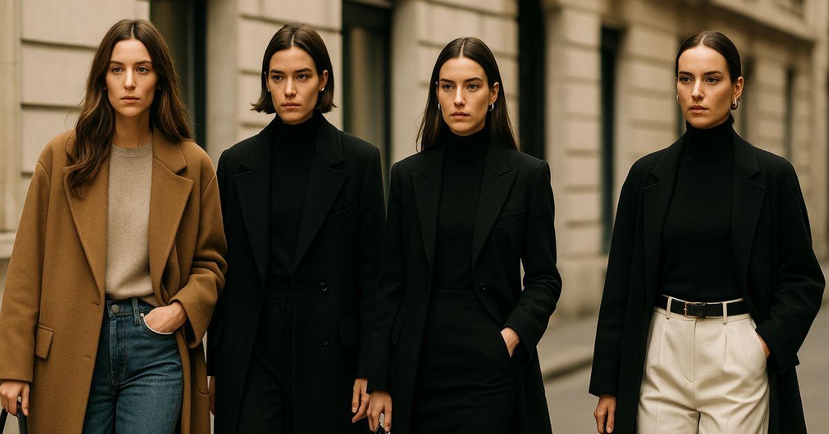 Looks minimalistes et stylés : guide pour l’automne-hiver 2026