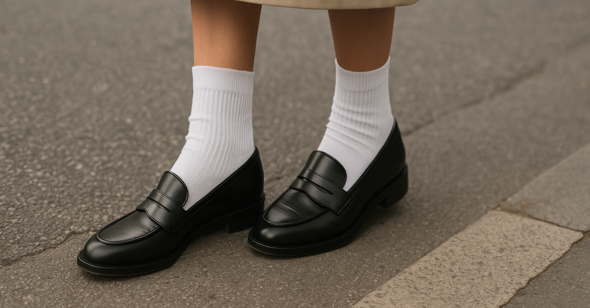 Oui, vous avez bien vu : les chaussettes blanches sont devenues l’accessoire le plus stylé de l’été