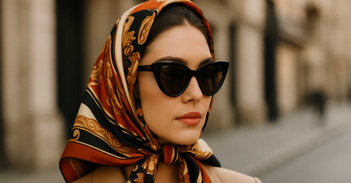 Le come‑back du foulard en soie : l’astuce chic que les influenceuses s’arrachent