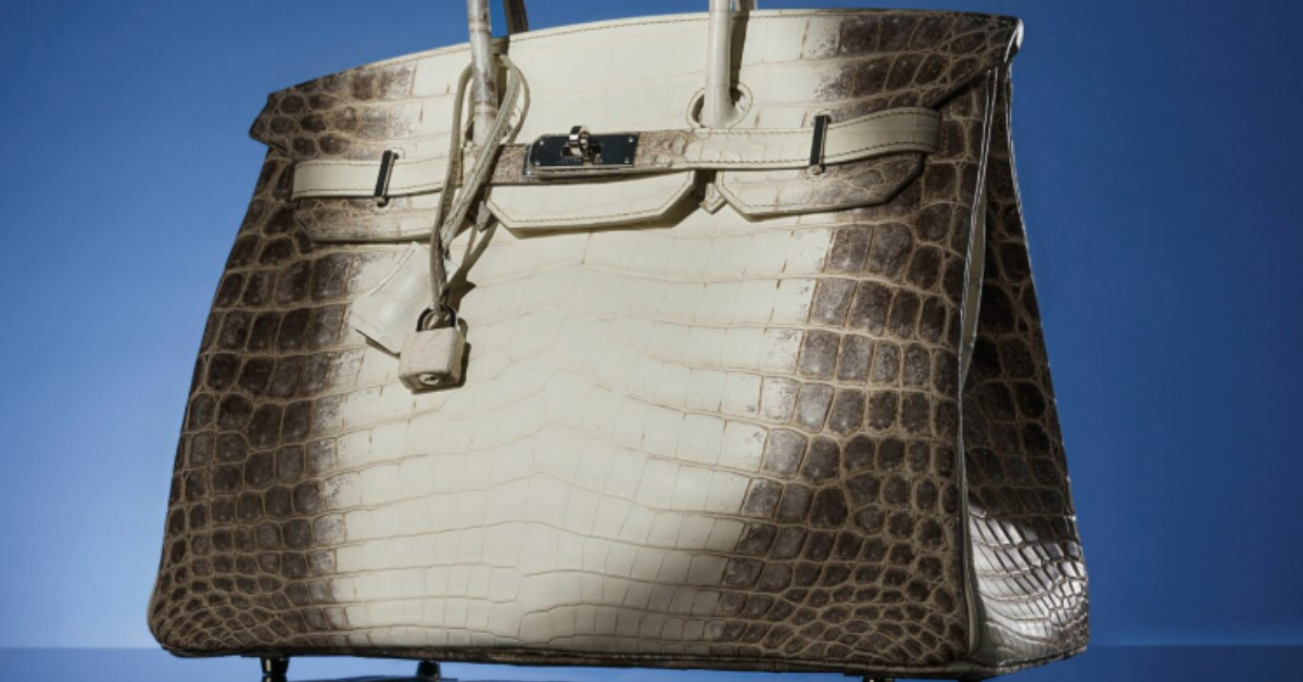 Trop cher pour être vrai ? Ce sac iconique flambe à plus de 8 millions d’€ aux enchères