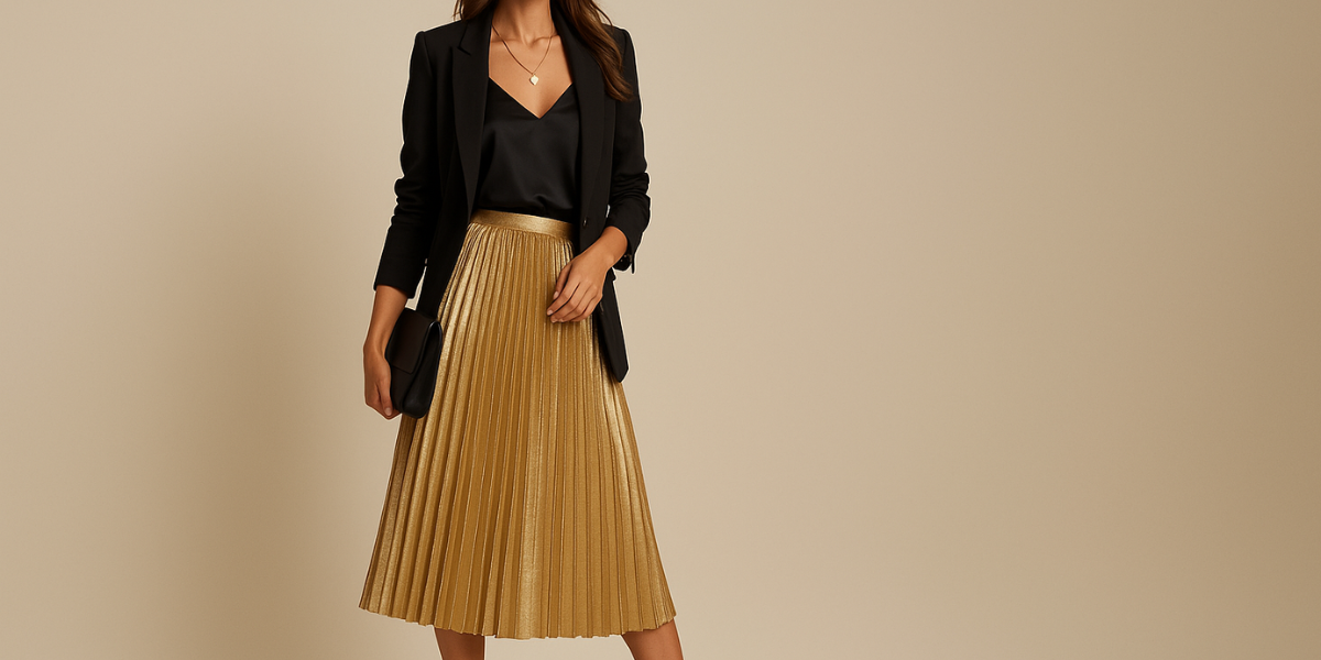 Jupe plissée tendance 2025 : looks modernes et idées stylées pour toutes les occasions