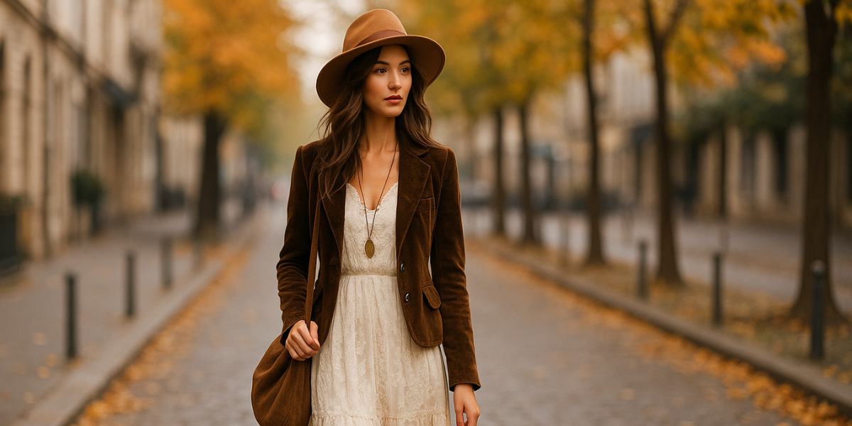 Tendance bohème‑chic automne‑hiver 2025/2026 : 7 looks romantiques à adopter