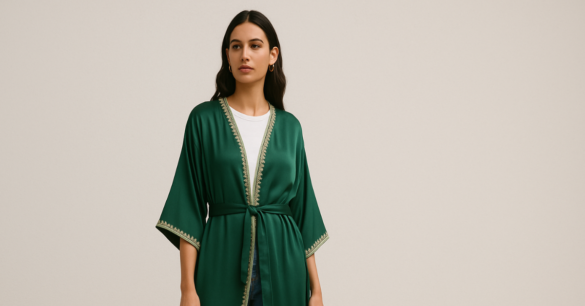 Le retour en force du caftan : comment porter cette pièce traditionnelle avec style en 2025