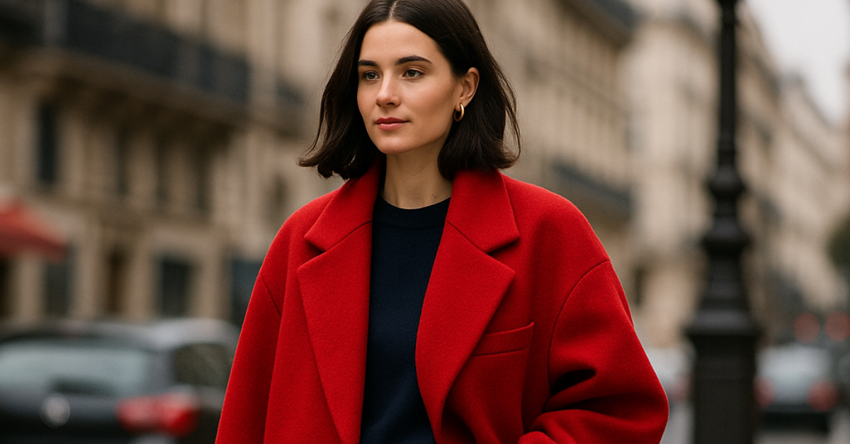 Le rouge cerise : la couleur vibrante qui domine l’hiver 2025-2026