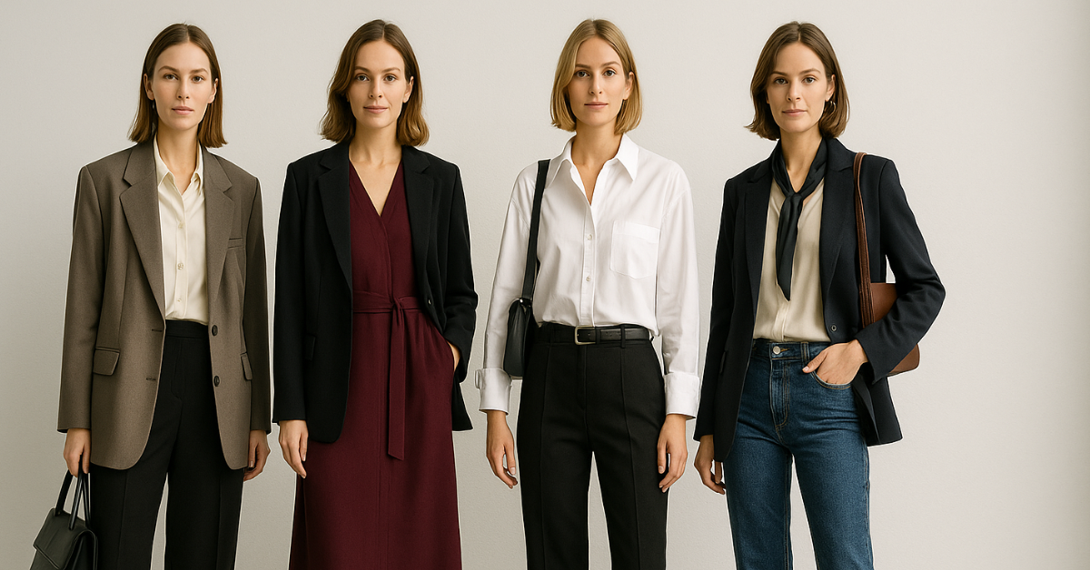 7 Idées de Looks pour Aller au Bureau : Chic et Confortables