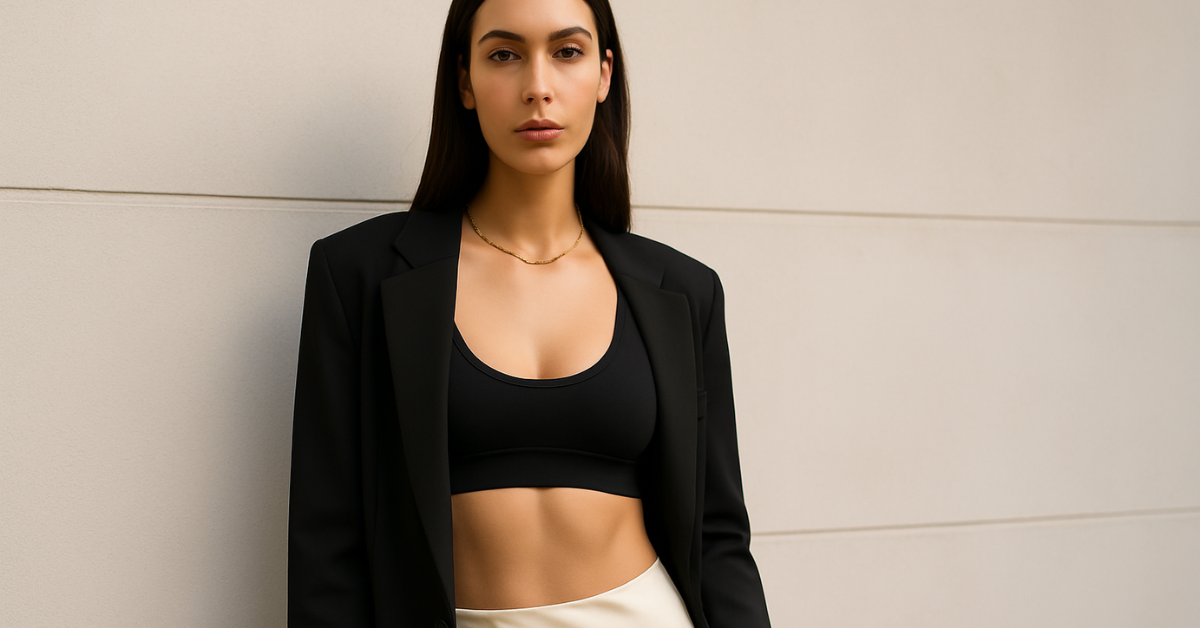 La brassière sport devient haut de soirée (et ce n’est pas une blague)