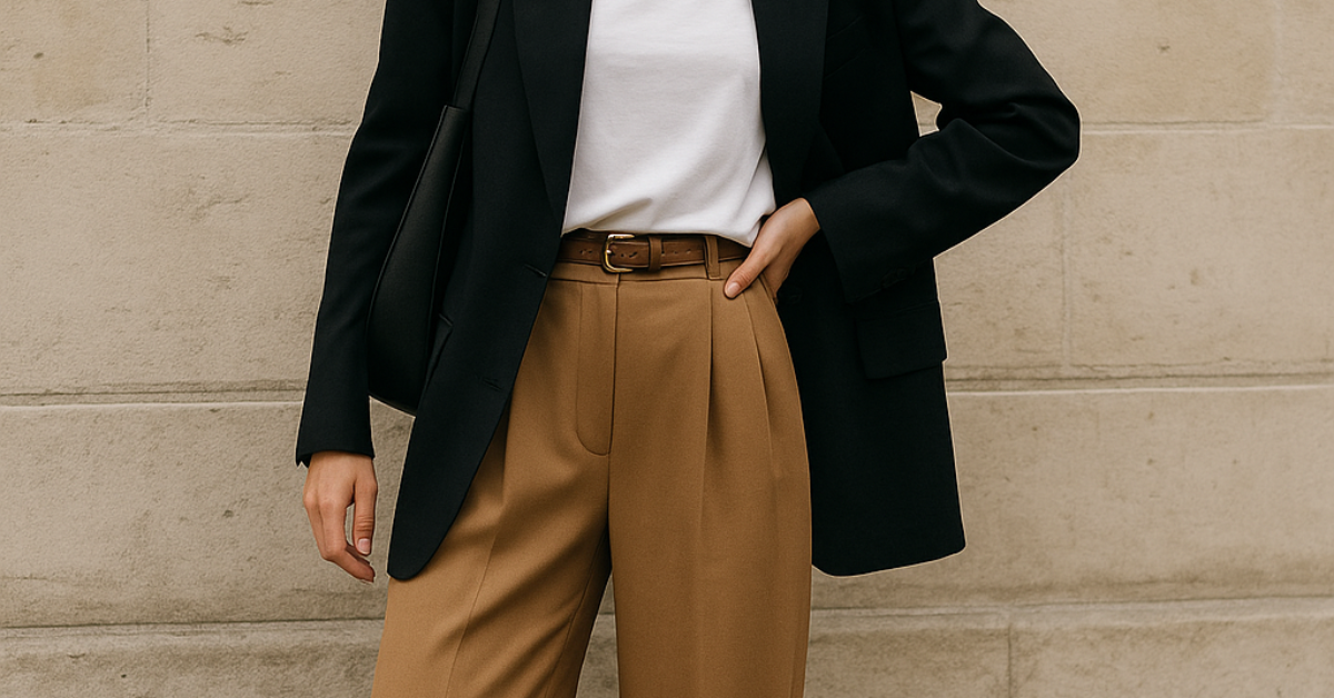 Comment porter le pantalon fluide à l’automne 2025 ?