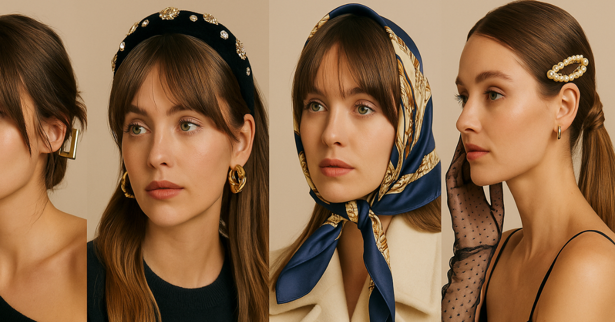 Les coiffures et accessoires cheveux qui domineront l’hiver 2025