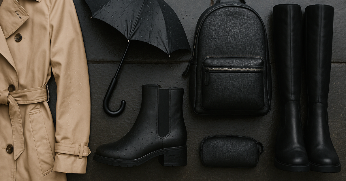 Comment s’habiller quand il pleut ? Guide pratique et stylé