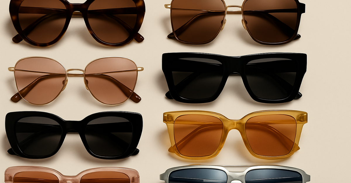 Lunettes de soleil : les 9 tendances ultra-stylées qui vont dominer 2025