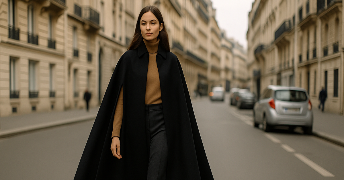 La cape fait son retour : comment l’adopter sans effet costume ?
