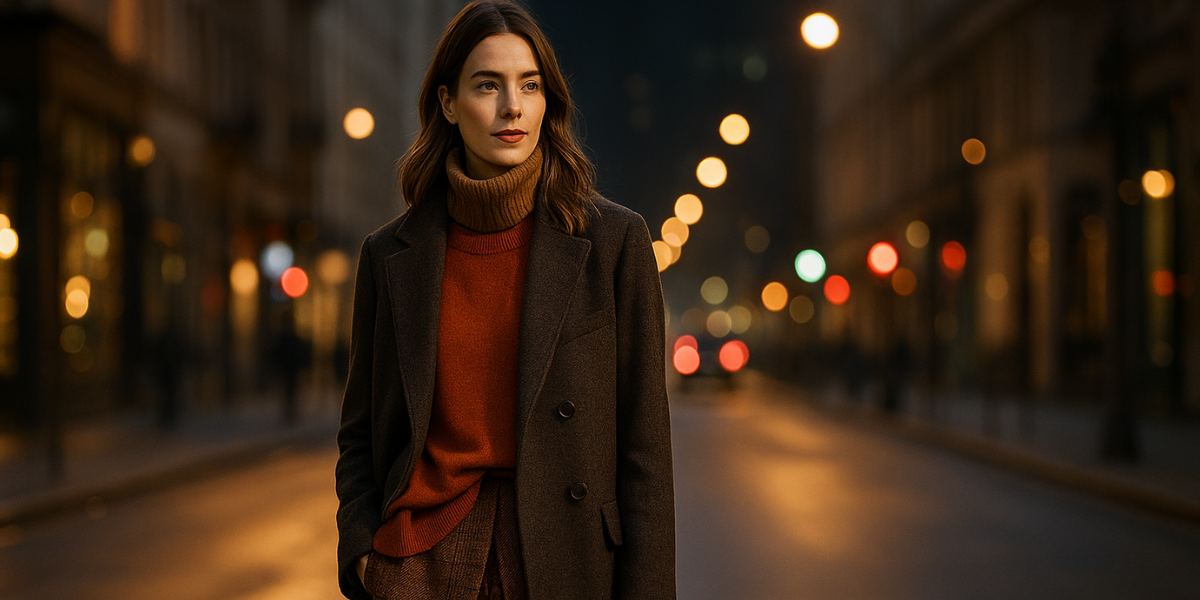 Layering femme automne-hiver 2025/2026 : couleurs tendance, volumes et textures à adopter